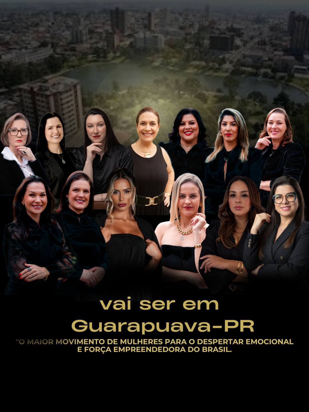 palestrantes do Movimento Lobas em Guarapuava-PR